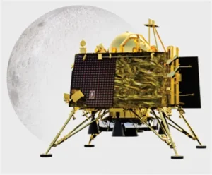 Der Vikram Lander der Chandrayaan-2 Mondmission | Quelle: ISRO